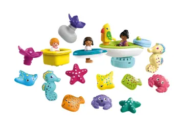 Playmobil 71777 - JUNIOR & Tinti: Χριστουγεννιάτικο Ημερολόγιο - Ώρα για μπάνιο