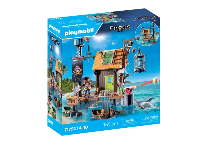 Playmobil 71792 - Piratenhafen mit Seeräuber-Gefängnis - BOX
