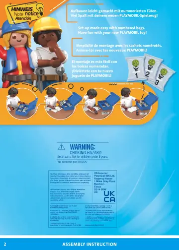 Bauanleitungen Playmobil 71792 - Piratenhafen mit Seeräuber-Gefängnis (2)