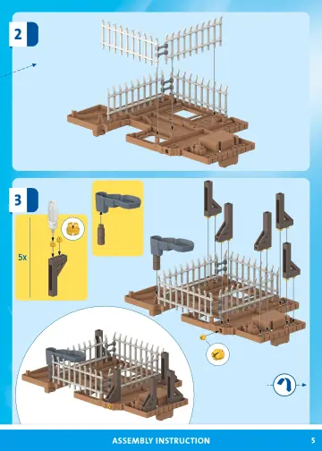 Bauanleitungen Playmobil 71792 - Piratenhafen mit Seeräuber-Gefängnis (5)