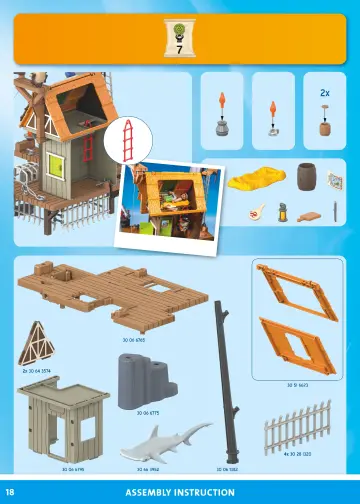 Bauanleitungen Playmobil 71792 - Piratenhafen mit Seeräuber-Gefängnis (18)