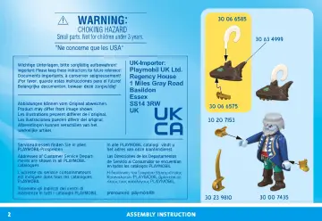 Manuales de instrucciones Playmobil 71793 - Tiburón gigante con pirata (2)