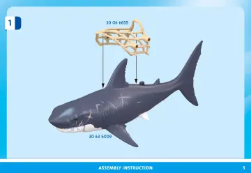 Manuales de instrucciones Playmobil 71793 - Tiburón gigante con pirata (3)