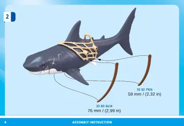 Manuales de instrucciones Playmobil 71793 - Tiburón gigante con pirata (4)