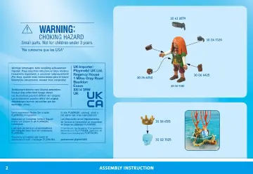 Instrukcje obsługi Playmobil 71794 - Piracka tratwa ze skarbem (2)