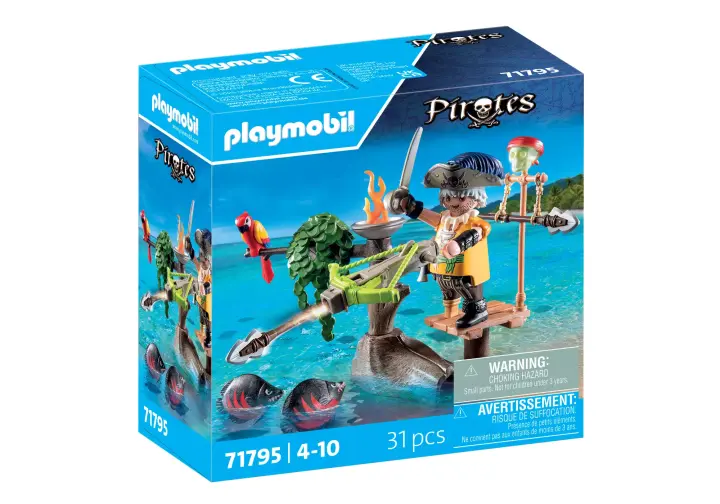 Playmobil 71795 - Piraat met ballista - BOX