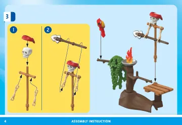 Bouwplannen Playmobil 71795 - Piraat met ballista (4)