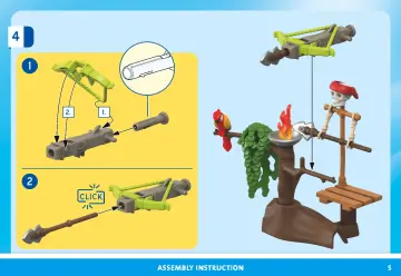 Bouwplannen Playmobil 71795 - Piraat met ballista (5)