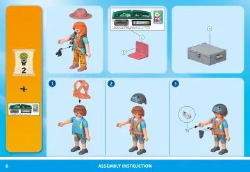 Manuales de instrucciones Playmobil 71819 - Braquiosaurio con aerodeslizador (6)