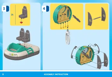 Manuales de instrucciones Playmobil 71819 - Braquiosaurio con aerodeslizador (8)