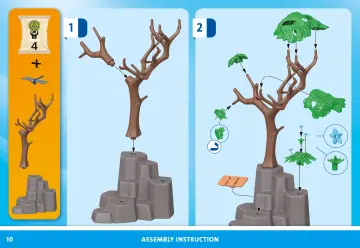Manuales de instrucciones Playmobil 71819 - Braquiosaurio con aerodeslizador (10)