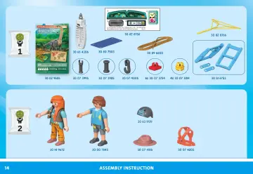 Manuales de instrucciones Playmobil 71819 - Braquiosaurio con aerodeslizador (14)