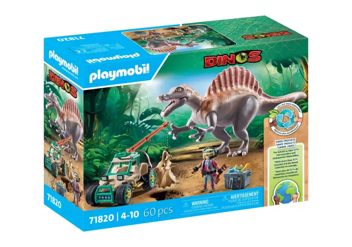 Playmobil 71820 - Spinosaurus aanval - BOX