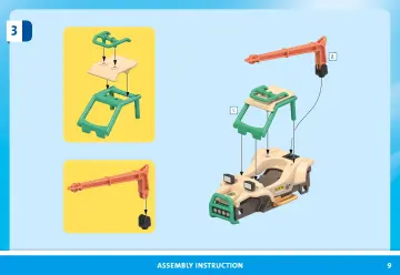 Bouwplannen Playmobil 71820 - Spinosaurus aanval (9)