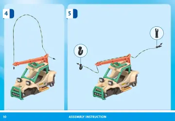 Bouwplannen Playmobil 71820 - Spinosaurus aanval (10)
