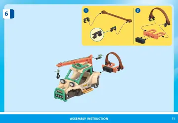 Bouwplannen Playmobil 71820 - Spinosaurus aanval (11)