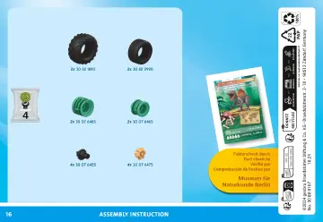 Bouwplannen Playmobil 71820 - Spinosaurus aanval (16)