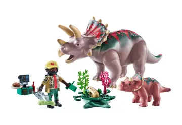 Playmobil 71821 - Família de Triceratops