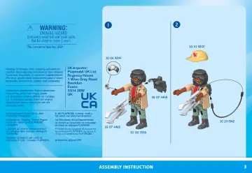 Manual de instruções Playmobil 71821 - Família de Triceratops (3)