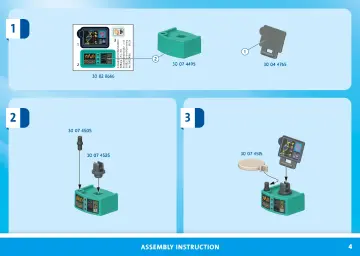 Manual de instruções Playmobil 71821 - Família de Triceratops (4)