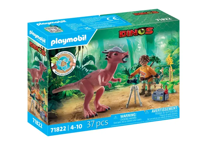 Playmobil 71822 - Stygimoloch avec chercheur, matériel d'observation - BOX