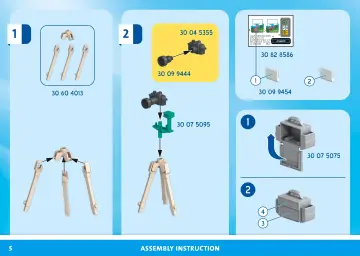 Notices de montage Playmobil 71822 - Stygimoloch avec chercheur, matériel d'observation (5)