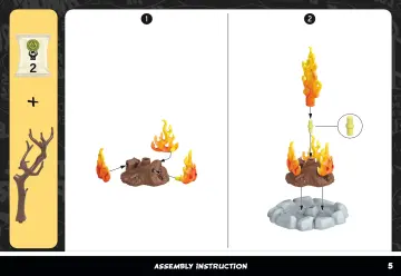 Bauanleitungen Playmobil 71827 - Asterix: Das Dorfbankett (5)