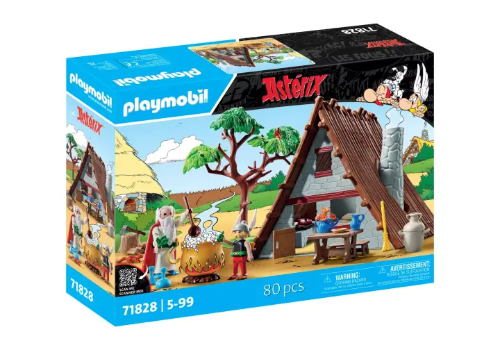 Playmobil 71828 - Astérix : Hutte d'Astérix, Panoramix & accessoires - BOX
