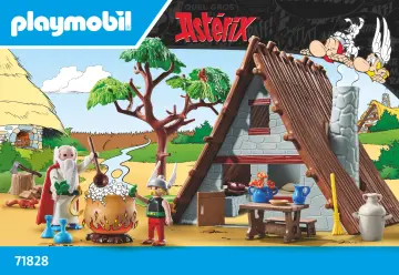 Notices de montage Playmobil 71828 - Astérix : Hutte d'Astérix, Panoramix & accessoires (1)