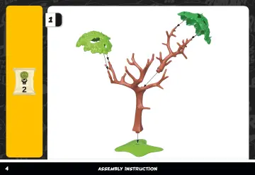 Notices de montage Playmobil 71828 - Astérix : Hutte d'Astérix, Panoramix & accessoires (4)