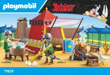 Manuales de instrucciones Playmobil 71829 - Astérix: tienda de legionarios (1)