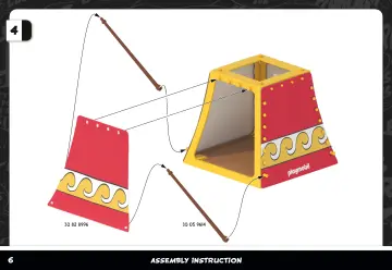 Manuales de instrucciones Playmobil 71829 - Astérix: tienda de legionarios (6)