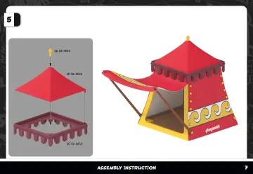 Manuales de instrucciones Playmobil 71829 - Astérix: tienda de legionarios (7)