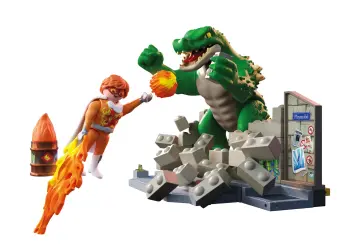 Playmobil 71831 - Hjältekamp mot jätteödla