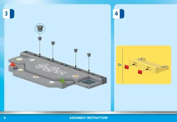 Manual de instruções Playmobil 71831 - Herói batalha contra o lagarto gigante (6)