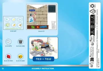 Manual de instruções Playmobil 71831 - Herói batalha contra o lagarto gigante (12)