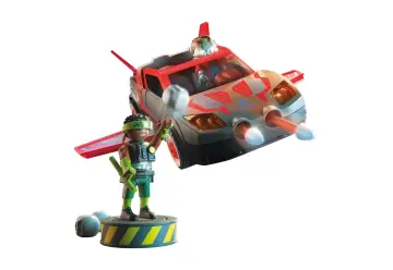 Playmobil 71832 - Hjälte med fordon