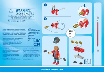 Instrukcje obsługi Playmobil 71832 - Wielofunkcyjny pojazd bohaterów (2)