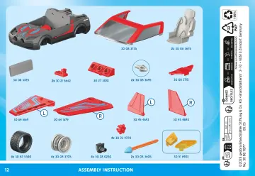 Instrukcje obsługi Playmobil 71832 - Wielofunkcyjny pojazd bohaterów (12)