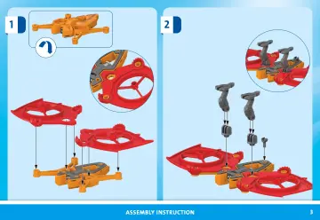 Manual de instruções Playmobil 71833 - Herói drone luta contra ninja malvado (3)