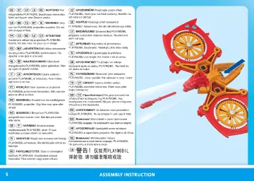 Manual de instruções Playmobil 71833 - Herói drone luta contra ninja malvado (5)