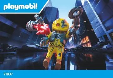 Bygganvisningar Playmobil 71837 - Robot-superhjälte (1)