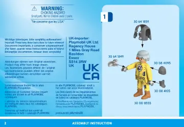 Bygganvisningar Playmobil 71837 - Robot-superhjälte (2)