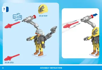 Bygganvisningar Playmobil 71837 - Robot-superhjälte (6)
