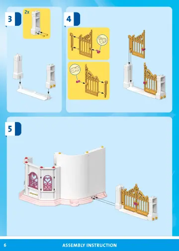 Building instructions Playmobil 71845 - Princess Castle with Royal Couple (6)