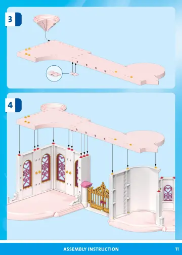 Building instructions Playmobil 71845 - Princess Castle with Royal Couple (11)