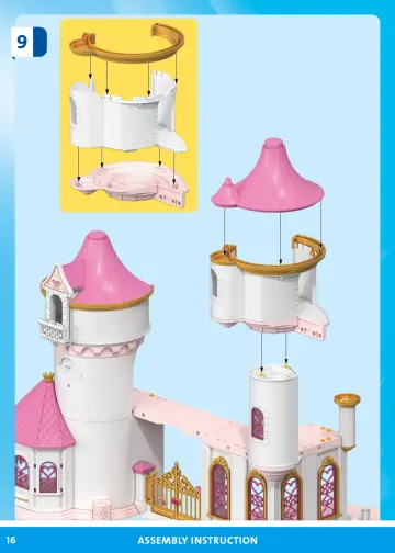 Building instructions Playmobil 71845 - Princess Castle with Royal Couple (16)