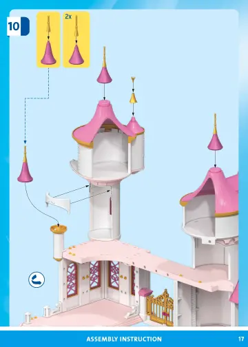 Building instructions Playmobil 71845 - Princess Castle with Royal Couple (17)