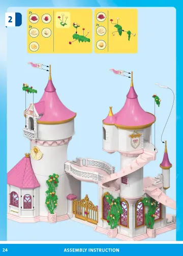 Building instructions Playmobil 71845 - Princess Castle with Royal Couple (24)