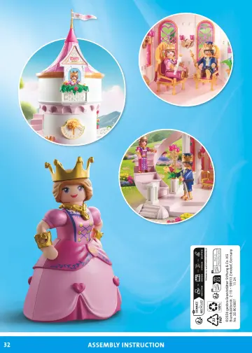 Building instructions Playmobil 71845 - Princess Castle with Royal Couple (32)